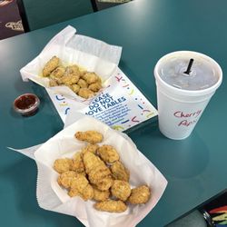 Huckleberry Junction - Garlic Parmesan boneless wings and plain, very tasty