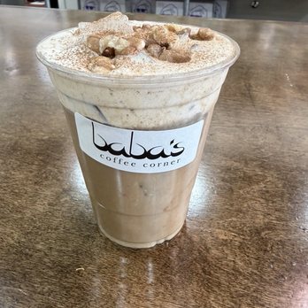 Baba's Coffee Corner - Cinnamon Honey Latte - Coffee & Tea Near Me - Orange, California Baba's Coffee Corner - Cinnamon Honey Latte - Coffee & Tea Near Me - Orange, California