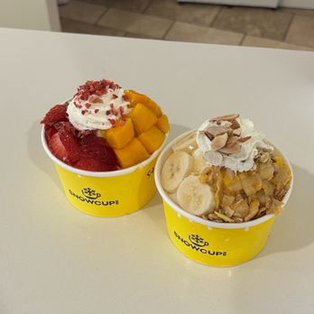 Snowcup Cafe - Banana Granola Bingsu & Strawberry Mango Bingsu - Desserts Near Me - Seattle, Washington Snowcup Cafe - Banana Granola Bingsu & Strawberry Mango Bingsu - Desserts Near Me - Seattle, Washington