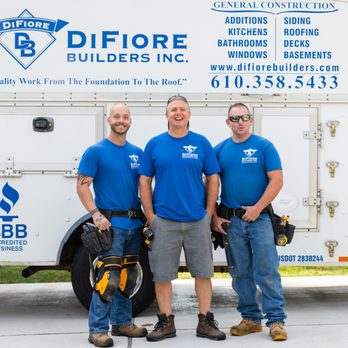 DiFiore Builders - two men standing in front of a truck - General Contractors Near Me - Chadds Ford, Pennsylvania