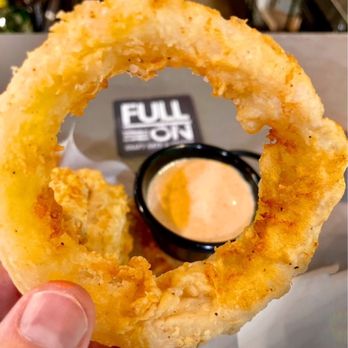 Full On Craft Eats & Drinks - Onion Rings, salt them while there hot! BBQ Ranch - Sandwiches Near Me - Annapolis, Maryland