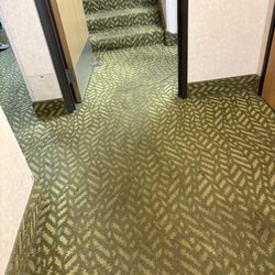 Stained carpet