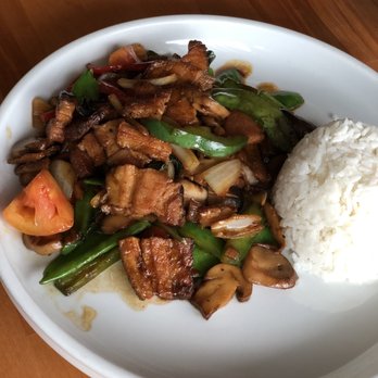 Narunya's - Pork Belly Basil - Thai Near Me - Belton, Texas
