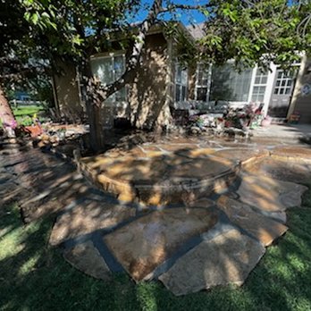 Little Laurel Landscaping - A beautiful flagstone patio we installed - Landscaping Near Me - longmont, Colorado Little Laurel Landscaping - A beautiful flagstone patio we installed - Landscaping Near Me - longmont, Colorado