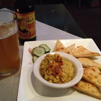 Abreo Restaurant - Curry hummus with warm pitas - Tapas Bars Near Me - Rockford, Illinois Abreo Restaurant - Curry hummus with warm pitas - Tapas Bars Near Me - Rockford, Illinois