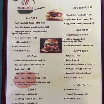 SB Restaurant - Menu - Breakfast & Brunch Near Me - Santa Maria, California SB Restaurant - Menu - Breakfast & Brunch Near Me - Santa Maria, California