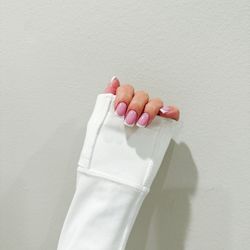 Golden Gel Russian Nails