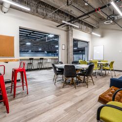 Boardroom with power outlets and WiFi for working remotely