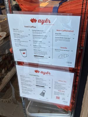 Menu photo 2 Ayer Coffee Tustin, CA