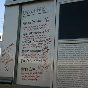 Green Truck - Food Trucks Near Me - Culver City, California Green Truck - Food Trucks Near Me - Culver City, California