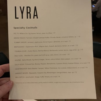Lyra - Menu - Middle Eastern Near Me - Nashville, Tennessee Lyra - Menu - Middle Eastern Near Me - Nashville, Tennessee