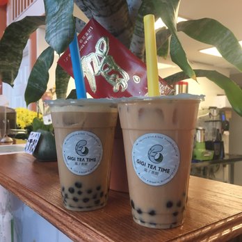 Gigi Tea Time - Black milk tea and honey oolong - Bubble Tea Near Me - Richmond, Virginia Gigi Tea Time - Black milk tea and honey oolong - Bubble Tea Near Me - Richmond, Virginia