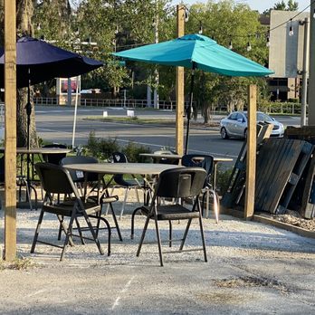 Fiery Kitchen Taco - They have a brand new sitting area so cute - Tacos Near Me - Jacksonville, Florida
