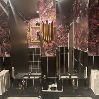 Prima Facie Bistro - Ladies room was so pretty - Desserts Near Me - Parkville, Missouri