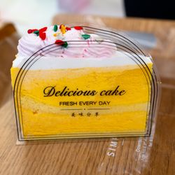Simply Cake - Slice of mango cake