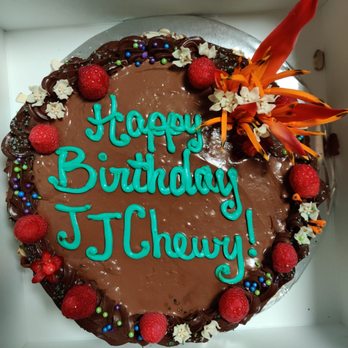 Pu'uwai Aloha Bakery - Sugar-free Chocolate Almond and Ganache BEAUTIFUL cake - Bakeries Near Me - Honolulu, Hawaii