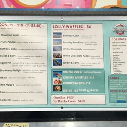 Hoppin Poppin Donut truck - Menu Closer