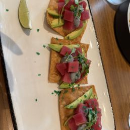 Tuna Tostada