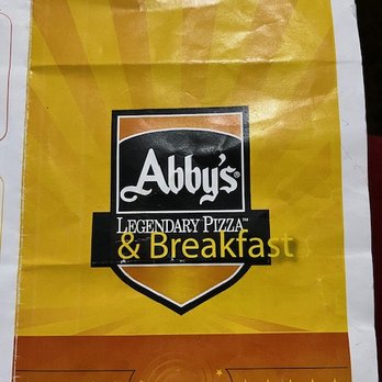 Abby's Legendary Pizza - Abby's breakfast menu. - Pizza Near Me - Sutherlin, Oregon Abby's Legendary Pizza - Abby's breakfast menu. - Pizza Near Me - Sutherlin, Oregon