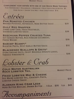 Menu photo 4 Vic & Anthony's Steakhouse Lake Charles, LA Menu photo 4 Vic & Anthony's Steakhouse Lake Charles, LA