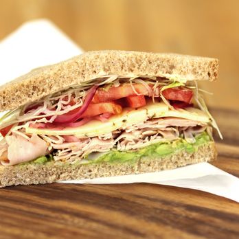 Great Harvest Bread - a cut in half sandwich - Bakeries Near Me - Tyler, Texas