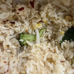Vegetable fried rice as MILD Vegetable fried rice as MILD