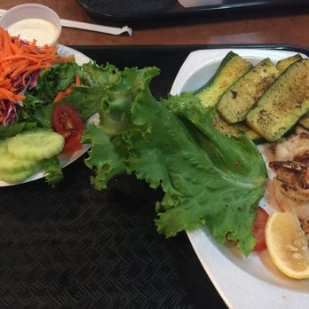 Good Luck Grill - $14 Dollar "Grilled Shrimp Dinner" plate.  BEWARE ! - American Near Me - Manor, Texas