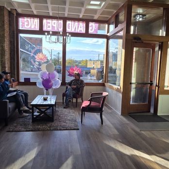 Beautifully Whole Yoga & Wellness - This is the smconversation sitting area with coffee, tea and water available. - Yoga Near Me - Morristown, Tennessee Beautifully Whole Yoga & Wellness - This is the smconversation sitting area with coffee, tea and water available. - Yoga Near Me - Morristown, Tennessee
