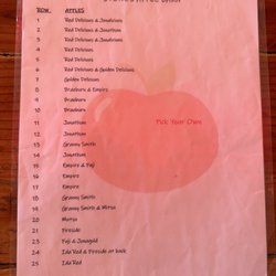 Stone's Apple Barn - Apple varieties