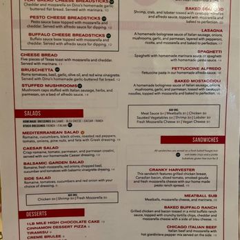 Dino's Pizzeria - Main menu - Pizza Near Me - North Mankato, Minnesota Dino's Pizzeria - Main menu - Pizza Near Me - North Mankato, Minnesota