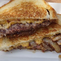 Creekside Cravin's - Had a patty melt with grilled onions today, the sourdough and cheddar was fantastic!