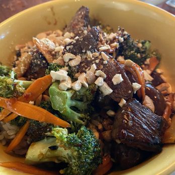 Doc B's Restaurant + Bar - Wok Out Bowl , with Marinated Fillet Mignon - Bars Near Me - Coral Gables, Florida Doc B's Restaurant + Bar - Wok Out Bowl , with Marinated Fillet Mignon - Bars Near Me - Coral Gables, Florida