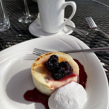 Flame Grill & Bar - Bourbon cherry cheesecake - New American Near Me - Carbondale, Illinois Flame Grill & Bar - Bourbon cherry cheesecake - New American Near Me - Carbondale, Illinois