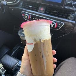 Vietnamese coffee w/ sea salt foam (less sweet)