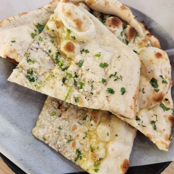 Curry Corner - Garlic naan, $4 - Indian Near Me - Mesa, Arizona