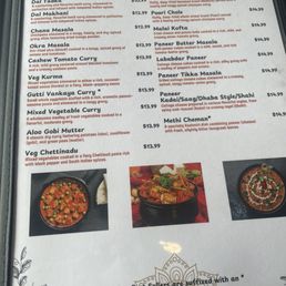 Menu Menu