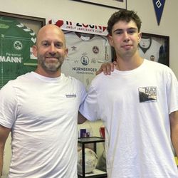 International Futbol X-Change - Michael Carlson with Jaxon Seller -- developed at IFX's Soccer City in Germany, now playing for SF Glens (USL2) with Project 510.