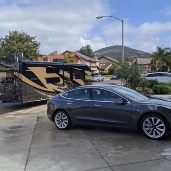 Deluxe Mobile Detail - Washed our RV and Tesla, looks great now! - Auto Detailing Near Me - Spring Valley, California Deluxe Mobile Detail - Washed our RV and Tesla, looks great now! - Auto Detailing Near Me - Spring Valley, California