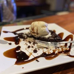 Ramsey St Sports Bar And Grill - What's left of a brownie with ice cream. ;-)