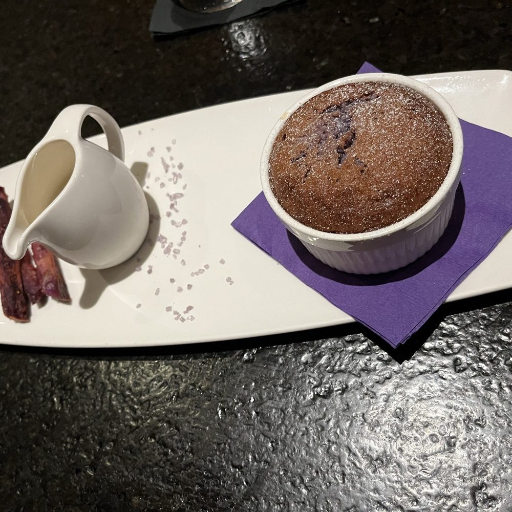 KUU Restaurant - Soufflé ube - Japanese Near Me - Houston, Texas KUU Restaurant - Soufflé ube - Japanese Near Me - Houston, Texas