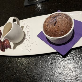 KUU Restaurant - Soufflé ube - Japanese Near Me - Houston, Texas