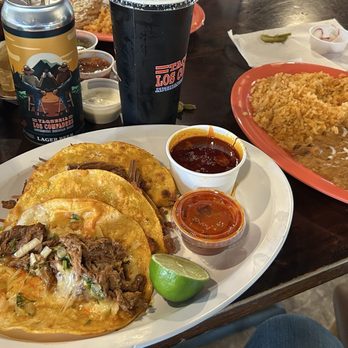 Taqueria Los Compadres - Quesabirria tacos, rice and beans, house lager - Mexican Near Me - Rancho Cordova, California Taqueria Los Compadres - Quesabirria tacos, rice and beans, house lager - Mexican Near Me - Rancho Cordova, California