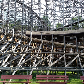 Twister Rollercoaster - Loading platform curves 2015. - Amusement Parks Near Me - Elysburg, Pennsylvania Twister Rollercoaster - Loading platform curves 2015. - Amusement Parks Near Me - Elysburg, Pennsylvania
