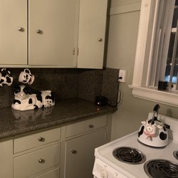 The Jefferson Apartments - My cow theme kitchen in my studio