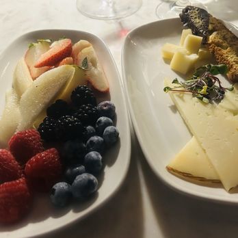 Il Girasole - Fruit & cheese for dessert ($12) Very European - Italian Near Me - Costa Mesa, California Il Girasole - Fruit & cheese for dessert ($12) Very European - Italian Near Me - Costa Mesa, California
