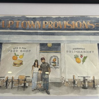Uptown Provisions - beautiful painting! - Sandwiches Near Me - Whittier, California