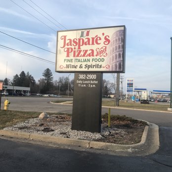 Jaspare's Pizza - Sign - Pizza Near Me - Kalamazoo, Michigan Jaspare's Pizza - Sign - Pizza Near Me - Kalamazoo, Michigan