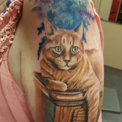 Collective Ink - My cat Sparty. Thanks Chris for taking the challenge.