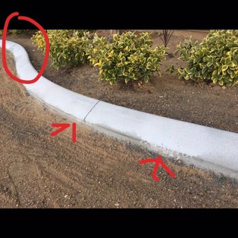 Curb Crafters - More and more stains and drips - Landscaping Near Me - Lancaster, California