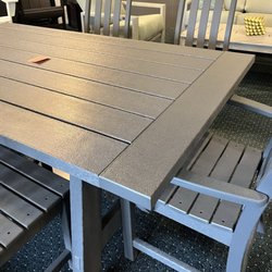 Potter Brothers Ski & Snowboard Shop - Going For Polywood Patio Furniture Instead Of Teak. More Durable, Low-maintenance & Hold Up Better Long-Term.